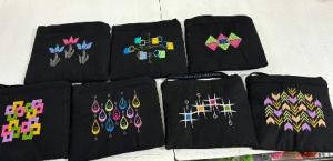 Sling Bag with Embriodery